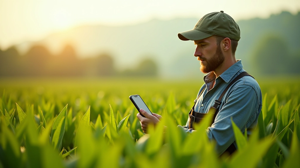 Viedā lauksaimniecības sistēma ar sensoriem lauka uzraudzībai